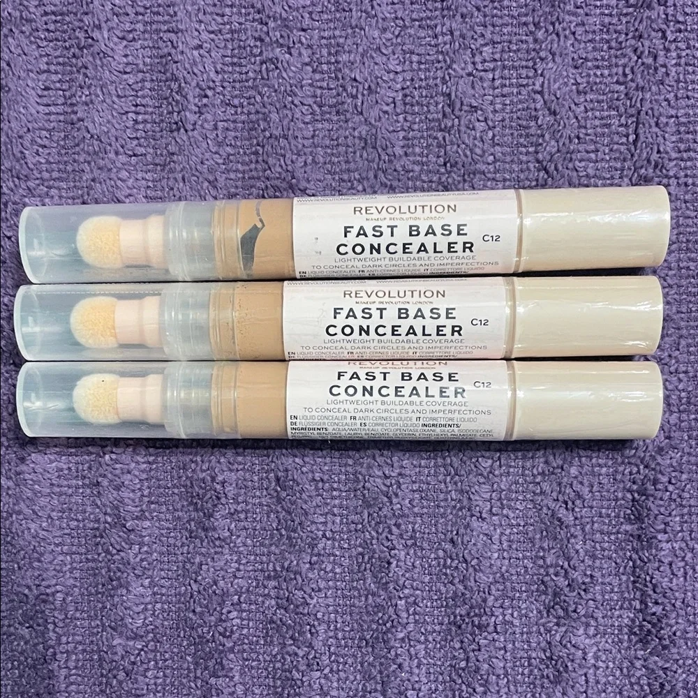 Revolution Fast Base Concealer C12 – Neutral Beige